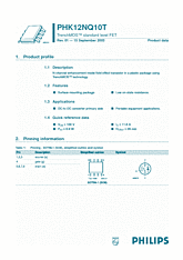 DataSheet PHK12NQ10T pdf