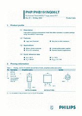 DataSheet PHB191NQ06LT pdf