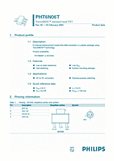 DataSheet PHT6N06T pdf