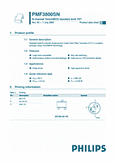 DataSheet PMF3800SN pdf