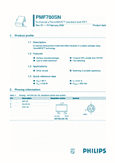 DataSheet PMF780SN pdf