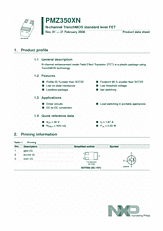 DataSheet PMZ350XN pdf