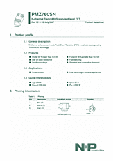 DataSheet PMZ760SN pdf