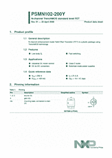 DataSheet PSMN102-200Y pdf