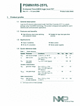 DataSheet PSMN1R5-25YL pdf