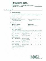 DataSheet PSMN1R6-30PL pdf