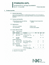 DataSheet PSMN2R0-30PL pdf