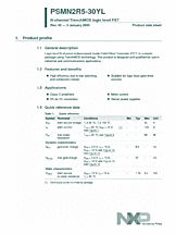 DataSheet PSMN2R5-30YL pdf