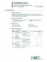 DataSheet PSMN3R0-30YL pdf