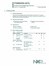 DataSheet PSMN4R0-30YL pdf