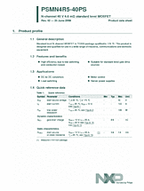 DataSheet PSMN4R5-40PS pdf