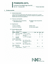 DataSheet PSMN5R0-30YL pdf