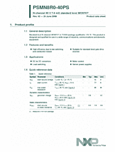 DataSheet PSMN8R0-40PS pdf