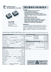 DataSheet DUR01-12S15 pdf