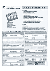 DataSheet MKC03-24D15-M1 pdf