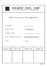 DataSheet PC1602-D pdf