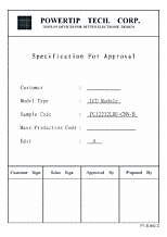 DataSheet PG12232-C pdf