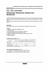 DataSheet BP5232-25A pdf