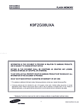 DataSheet K9F2G08R0A pdf