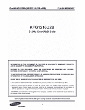 DataSheet KFG1216U2B pdf