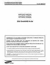 DataSheet KFG2G16Q2A pdf