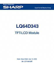 DataSheet LQ64D343 pdf