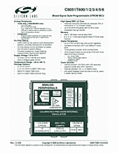 DataSheet C8051T602-GS pdf