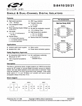 DataSheet Si8420-B-IS pdf