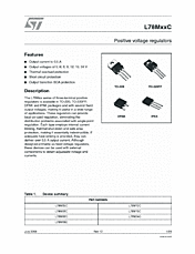 DataSheet L78M06C pdf