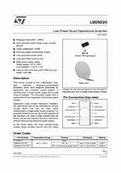 DataSheet LM2902H pdf