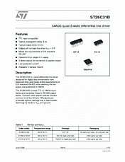 DataSheet ST26C31B pdf