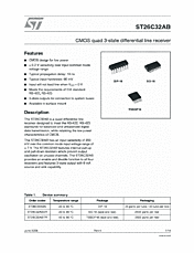 DataSheet ST26C32AB pdf