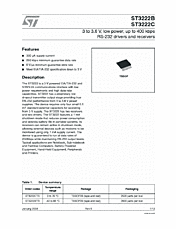 DataSheet ST3222B pdf