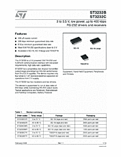 DataSheet ST3232B pdf