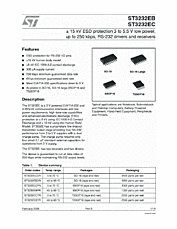 DataSheet ST3232EC pdf