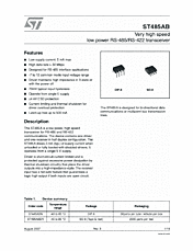 DataSheet ST485AB pdf