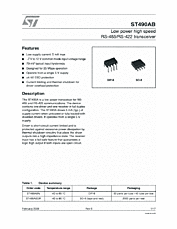 DataSheet ST490AB pdf