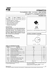 DataSheet STB80PF55 pdf