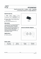 DataSheet STC5DNF30V pdf