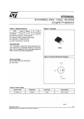 DataSheet STD5N20L pdf