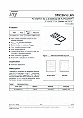 DataSheet STK28N3LLH5 pdf