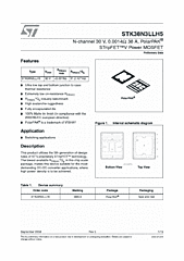 DataSheet STK38N3LLH5 pdf