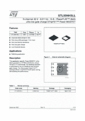 DataSheet STL50NH3LL pdf