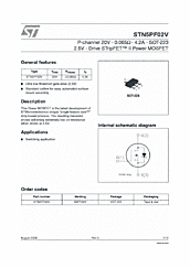 DataSheet STN5PF02V pdf