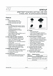 DataSheet STR710FZ2 pdf