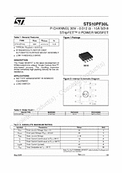 DataSheet STS10PF30L pdf