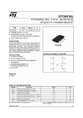 DataSheet STT3PF30L pdf
