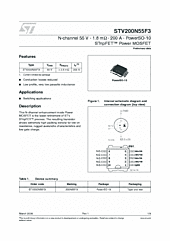 DataSheet STV200N55F3 pdf