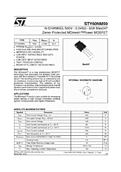 DataSheet STY60NM50 pdf