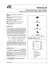 DataSheet TS27L2 pdf